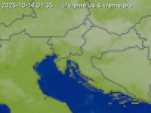 Oblačnost Slovenija