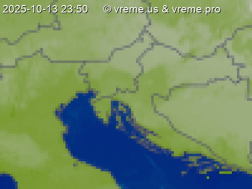 Oblačnost Slovenija
