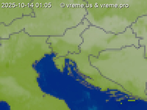 Oblačnost Slovenija