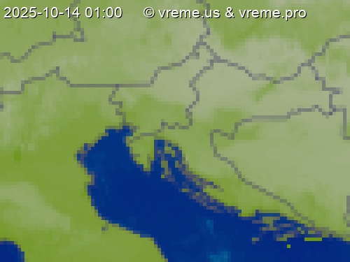 Oblačnost Slovenija