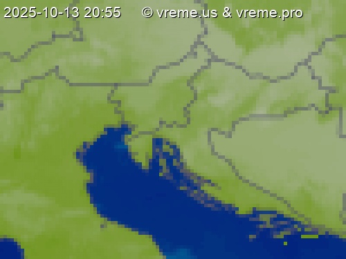 Oblačnost Slovenija