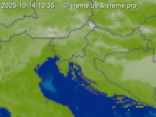 Oblačnost Slovenija