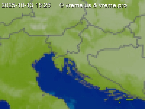 Oblačnost Slovenija