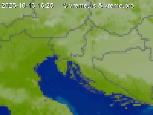 Oblačnost Slovenija