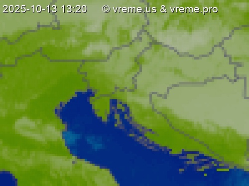 Oblačnost Slovenija