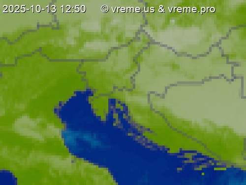 Oblačnost Slovenija