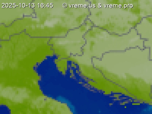 Oblačnost Slovenija