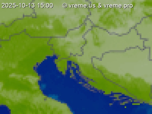 Oblačnost Slovenija