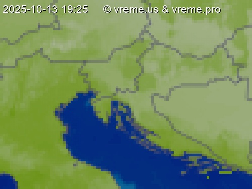 Oblačnost Slovenija