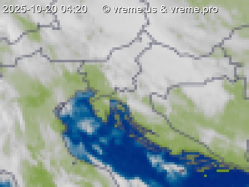Oblačnost Slovenija