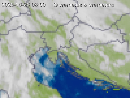 Oblačnost Slovenija