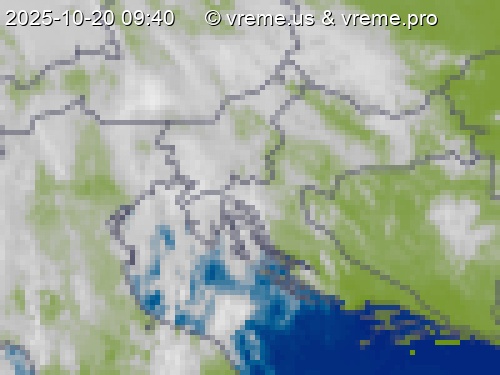 Oblačnost Slovenija