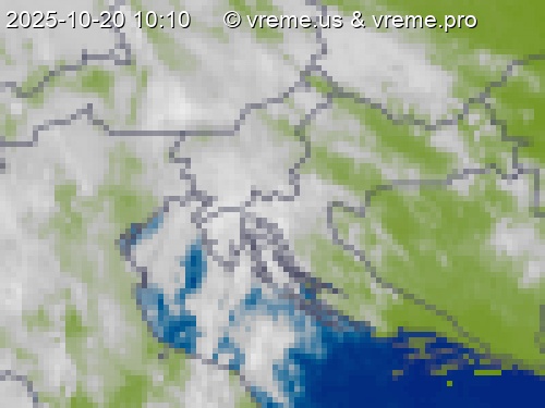 Oblačnost Slovenija