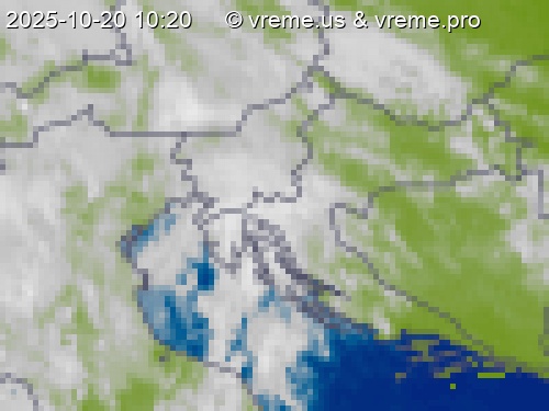 Oblačnost Slovenija