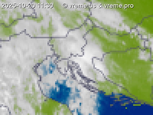 Oblačnost Slovenija