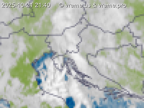 Oblačnost Slovenija