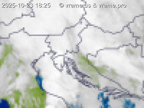 Oblačnost Slovenija