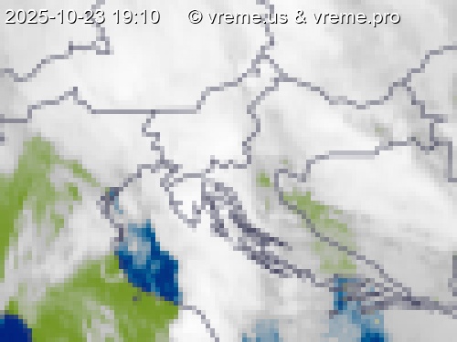 Oblačnost Slovenija