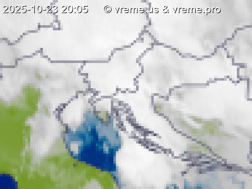 Oblačnost Slovenija
