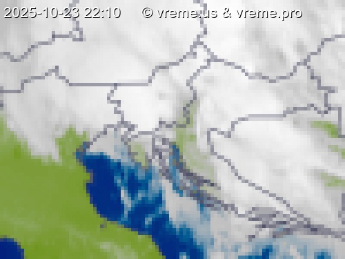 Oblačnost Slovenija