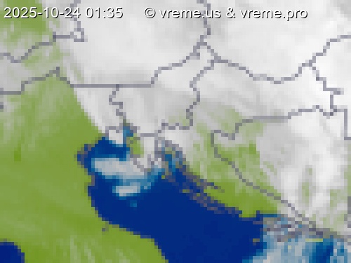 Oblačnost Slovenija