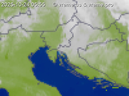 Oblačnost Slovenija