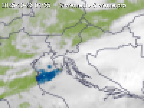Oblačnost Slovenija