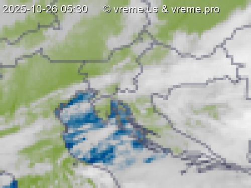 Oblačnost Slovenija