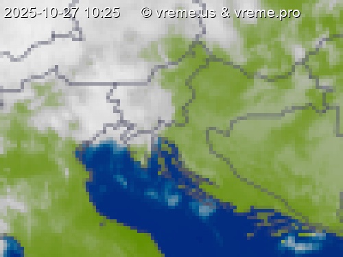 Oblačnost Slovenija