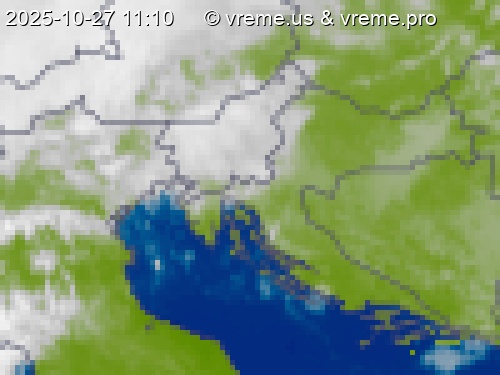 Oblačnost Slovenija