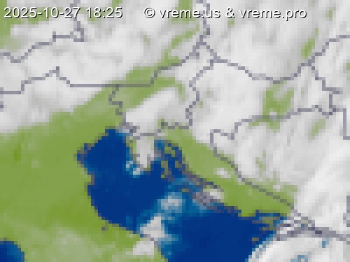 Oblačnost Slovenija