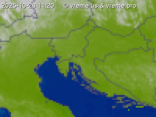 Oblačnost Slovenija