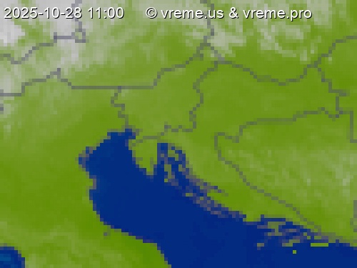 Oblačnost Slovenija