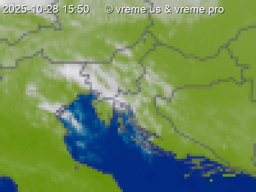 Oblačnost Slovenija