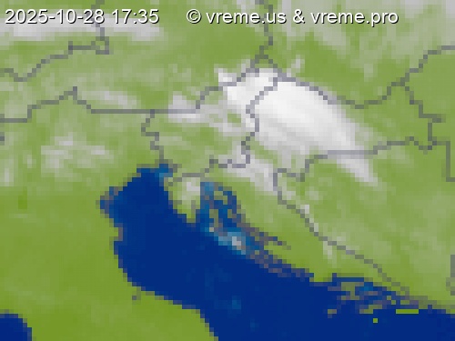 Oblačnost Slovenija