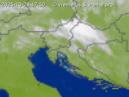 Oblačnost Slovenija