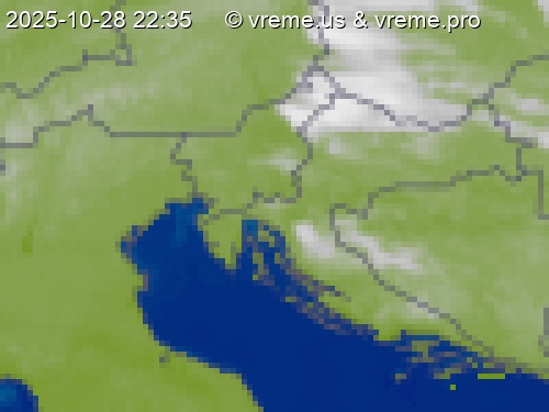 Oblačnost Slovenija