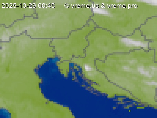 Oblačnost Slovenija