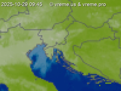 Oblačnost Slovenija