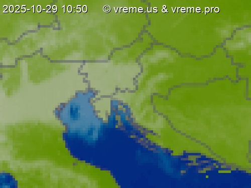 Oblačnost Slovenija