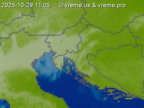 Oblačnost Slovenija