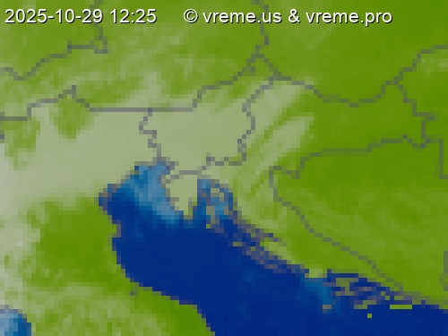 Oblačnost Slovenija