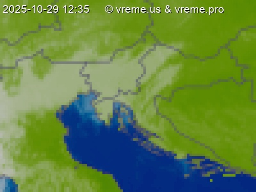 Oblačnost Slovenija