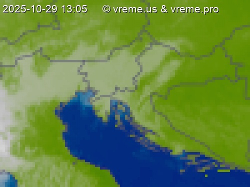 Oblačnost Slovenija