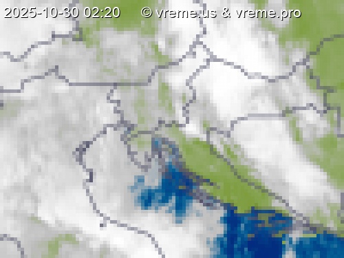 Oblačnost Slovenija