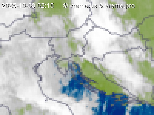 Oblačnost Slovenija