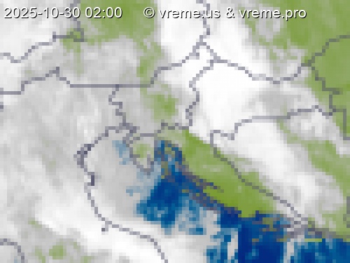 Oblačnost Slovenija