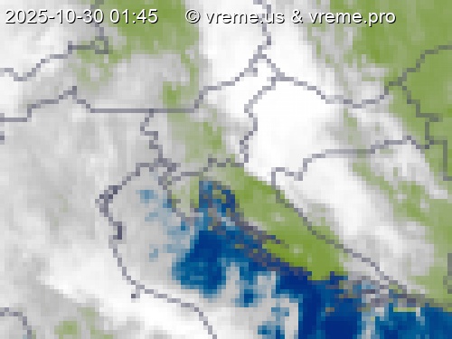 Oblačnost Slovenija