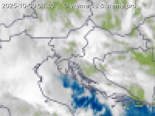 Oblačnost Slovenija