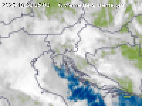 Oblačnost Slovenija